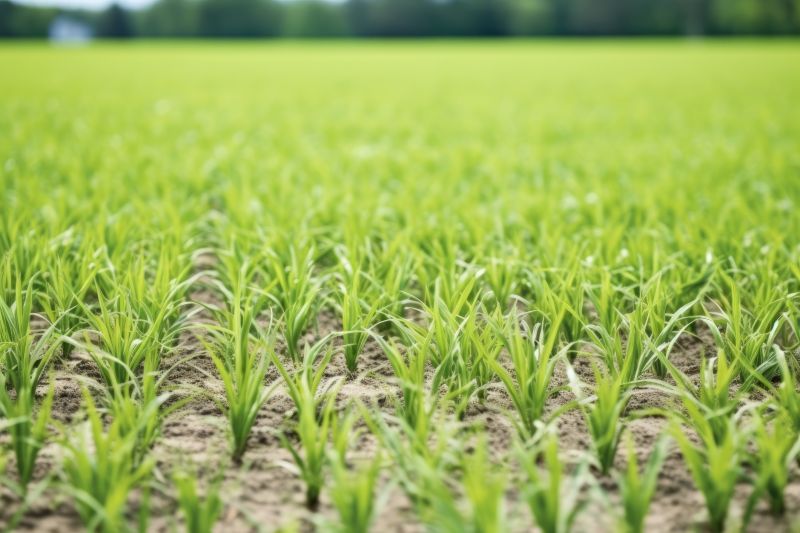 New Construction Lawn Seeding