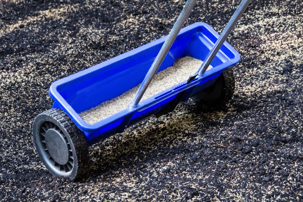 New Construction Lawn Seeding in Akron